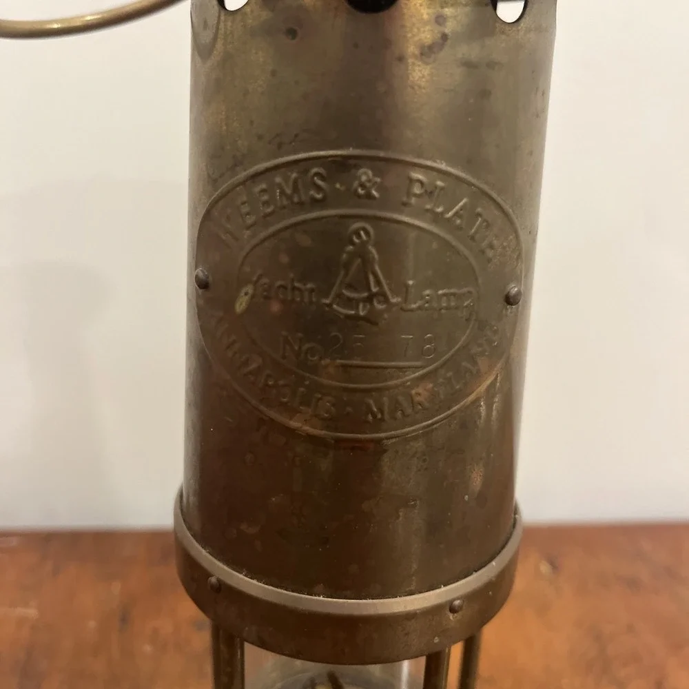 Weems & Plath Vintage Brass Yacht Lamp #2578 Marine Maritime Oil Lantern